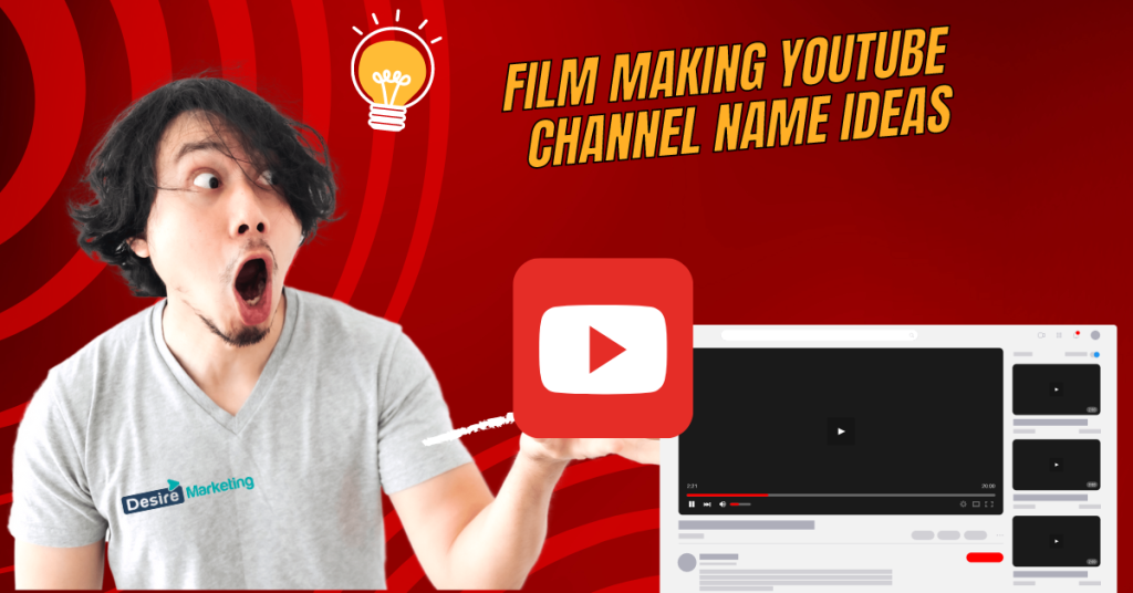 750+ Best Film Making YouTube Channel Name Ideas 2026
