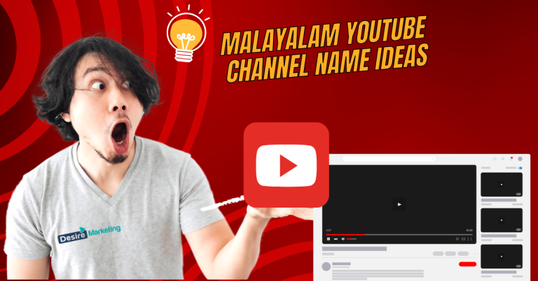 Malayalam YouTube Channel Name Ideas