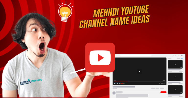Mehndi YouTube Channel Name Ideas