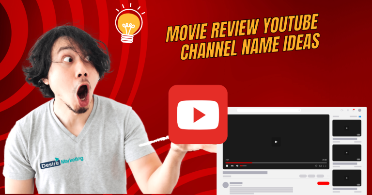 Movie Review YouTube Channel Name Ideas