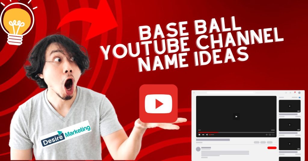 Baseball YouTube Channel Name Ideas