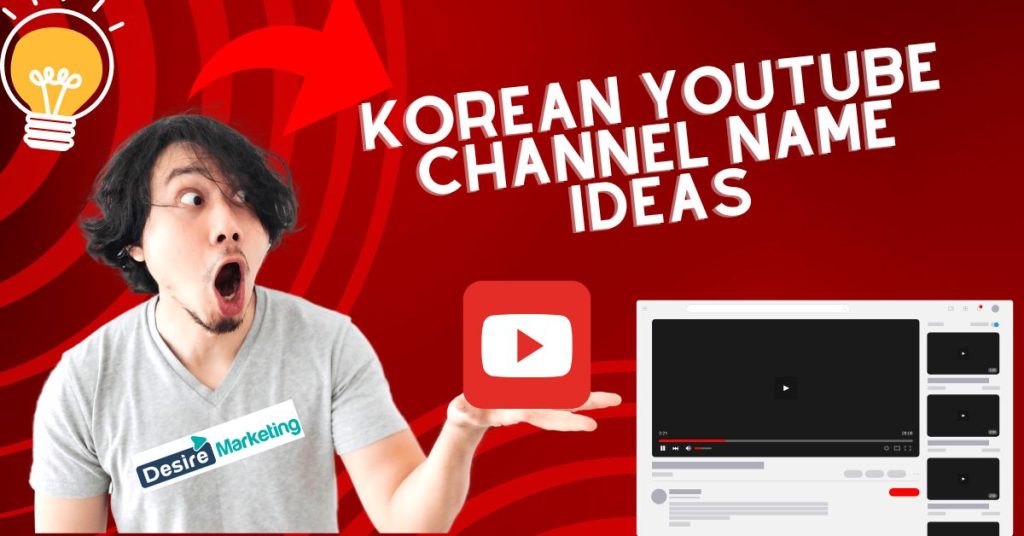 750+ Best Korean YouTube Channel Name Ideas 2026