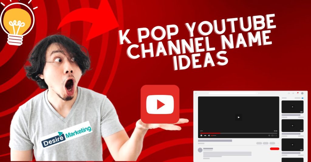 Kpop YouTube Channel Name Ideas