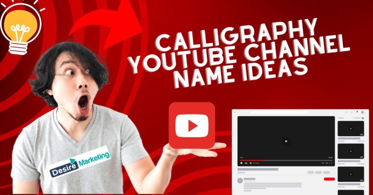 Calligraphy YouTube Channel Name Ideas
