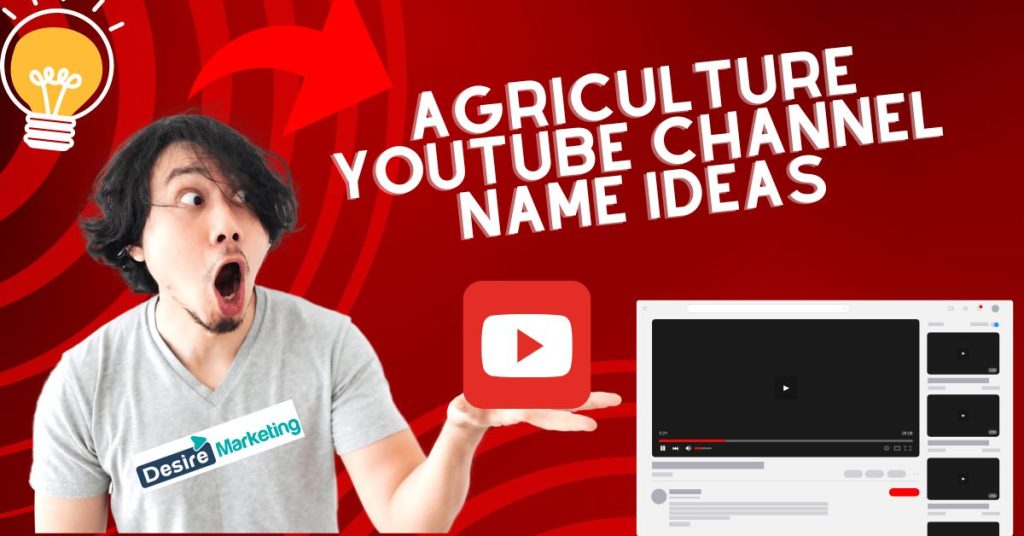 Agriculture YouTube Channel Name Ideas