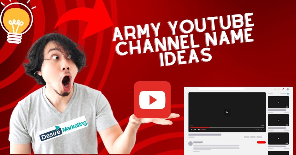 750+ Best Army YouTube Channel Name Ideas 2026
