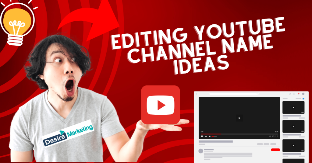 750+ Best Editing YouTube Channel Name Ideas for 2024