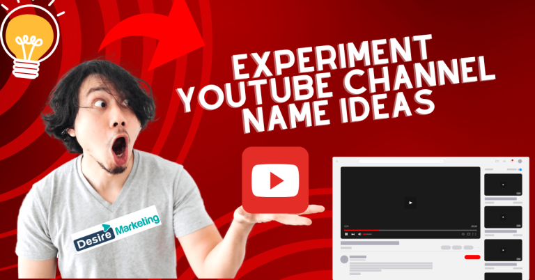 Experiment YouTube Channel Name