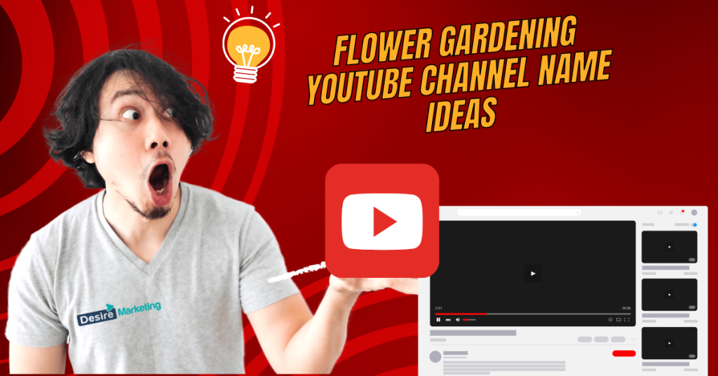 Flower Gardening YouTube Channel Name Ideas