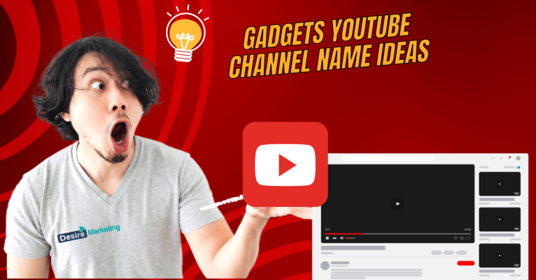 Gadgets YouTube Channel Name Ideas