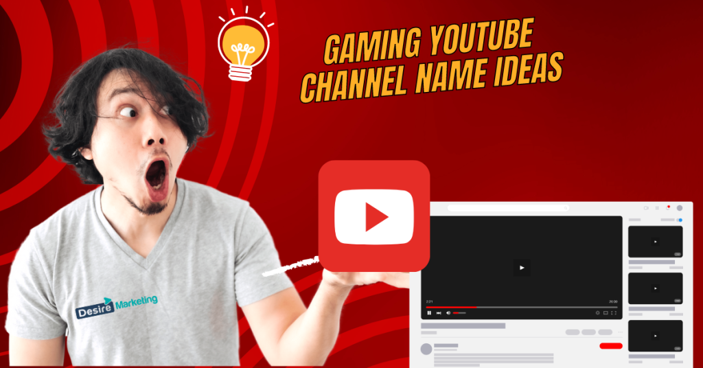 750+ Best Gaming YouTube Channel Name Ideas for 2024
