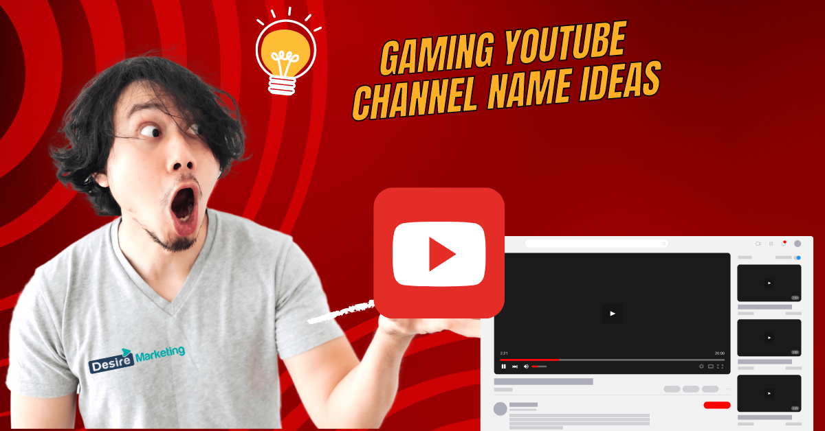 750+ Best Gaming YouTube Channel Name Ideas for 2024