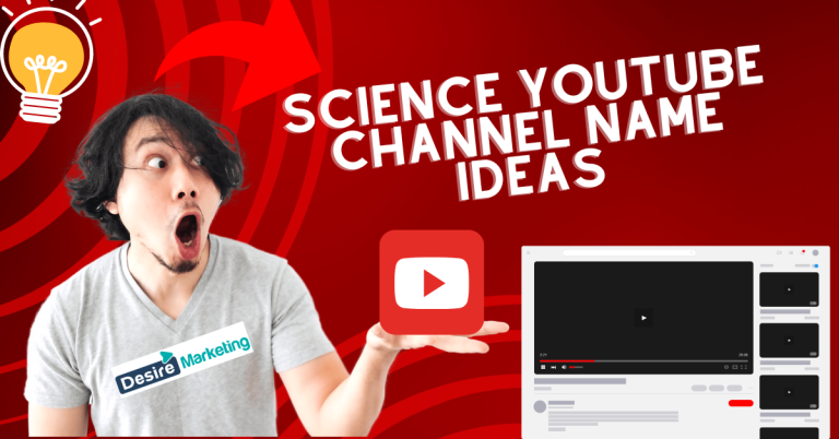 750+ Best Science YouTube Channel Name Ideas 2026