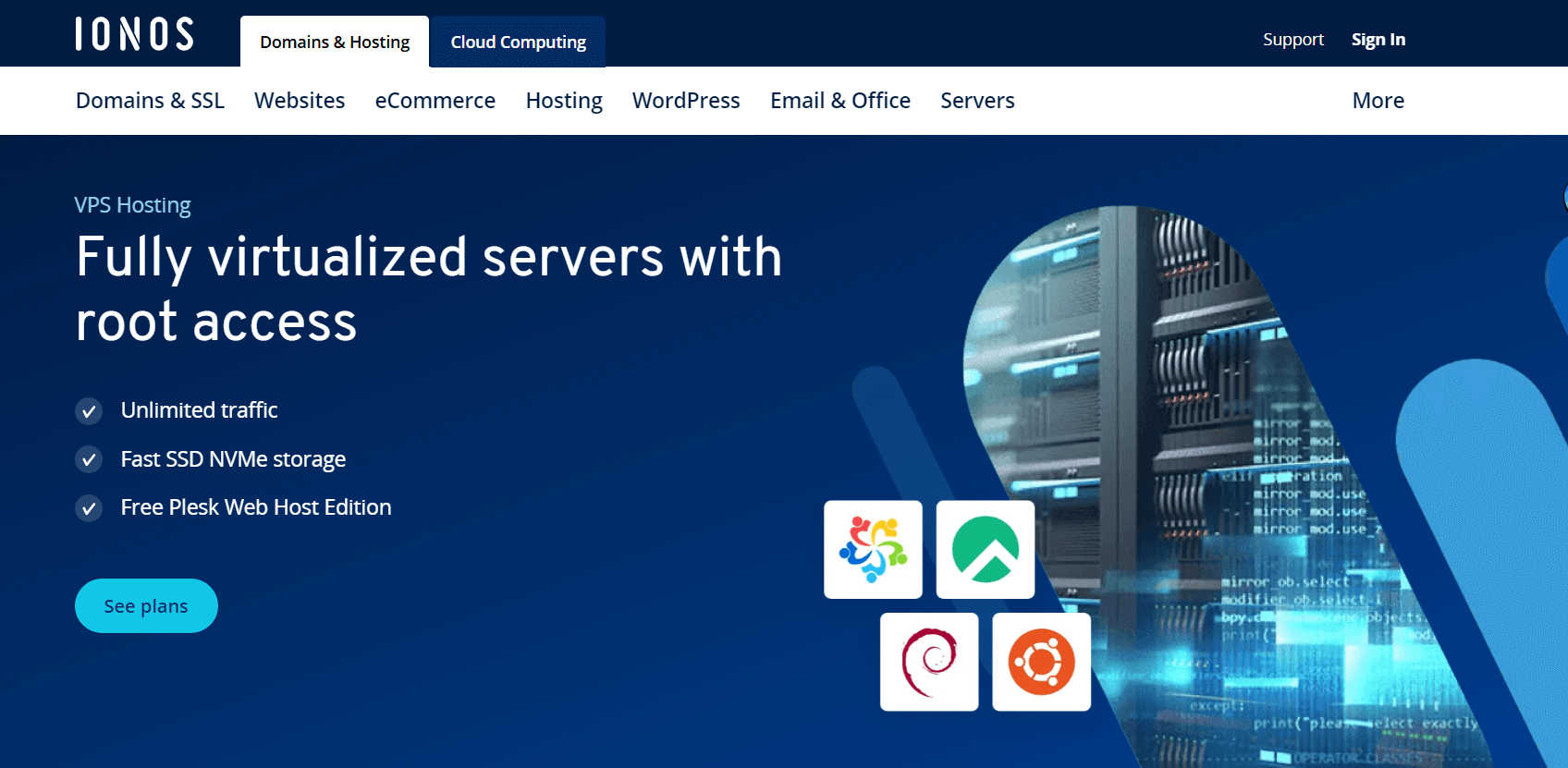 ionos vps hosting