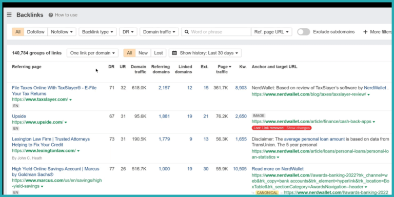 How to See if Someone is Using a Link Building Campaign in Ahrefs