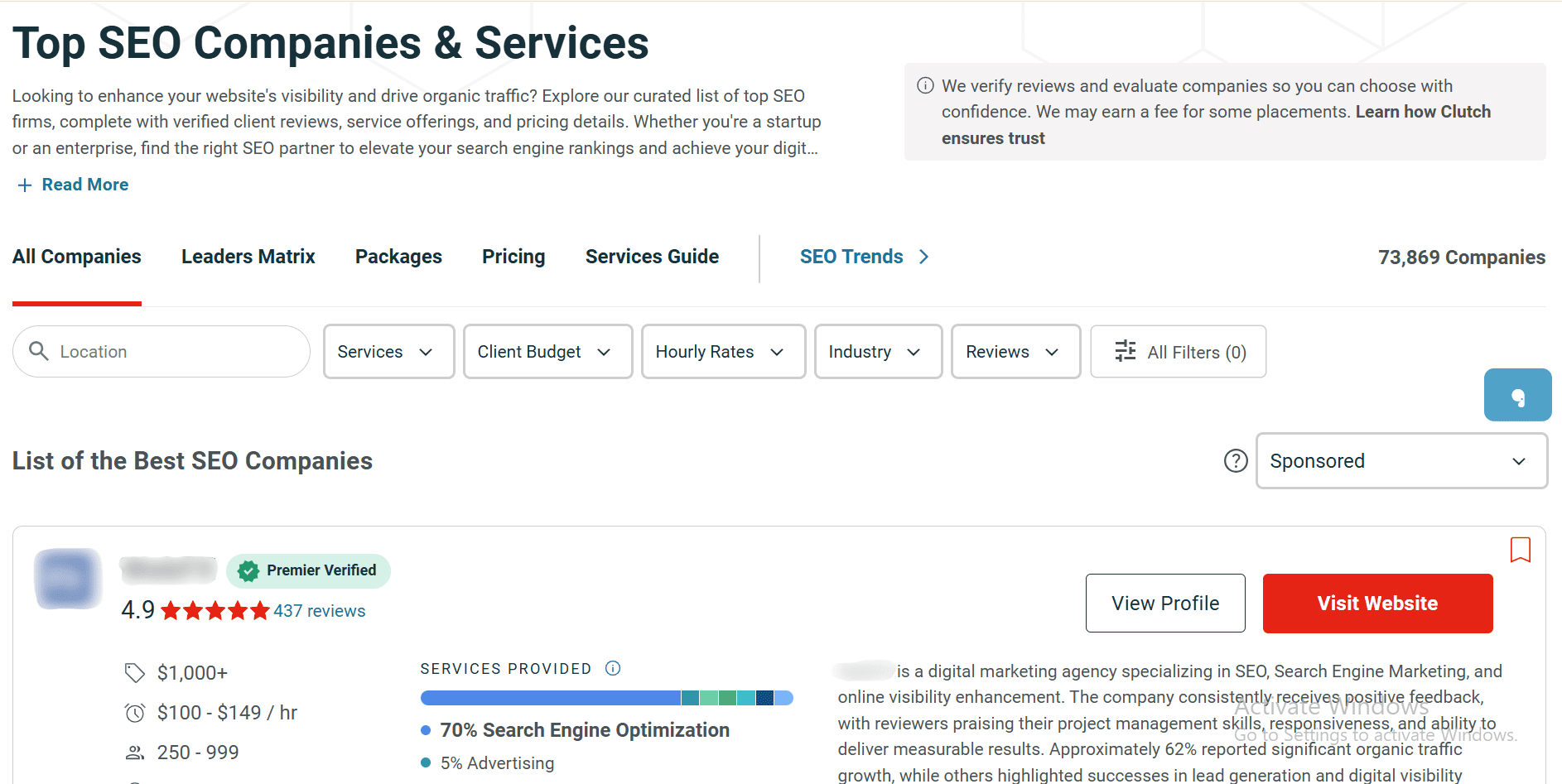 list of companies