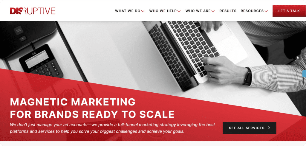 Disruptive Advertising