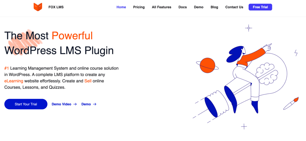 foxlms best wordpress lms plugin