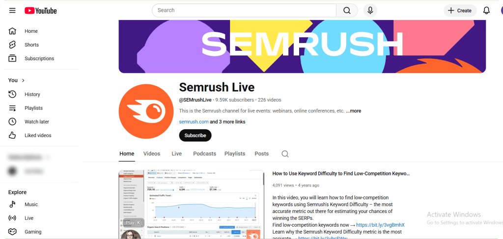 semrush live event