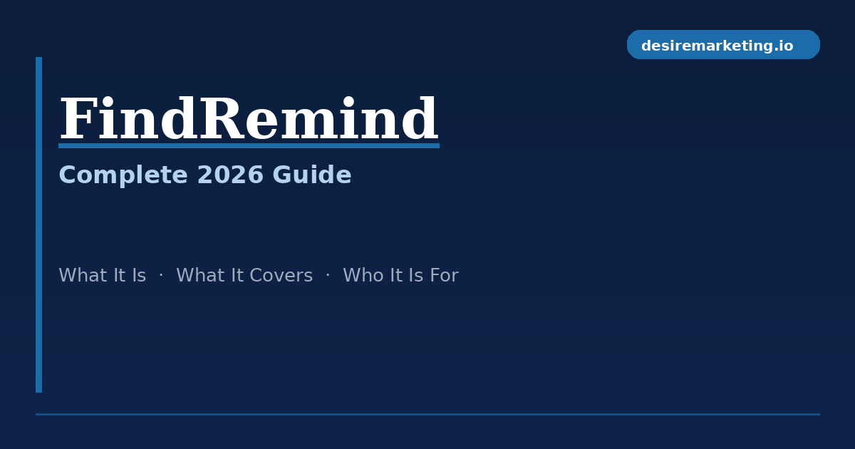 findremind thumbnail for desiermarketing