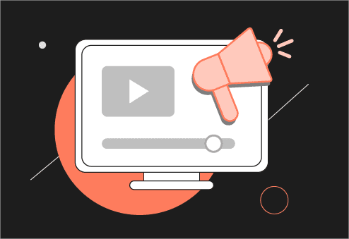 Banner image of showing Youtube icon and other video elements