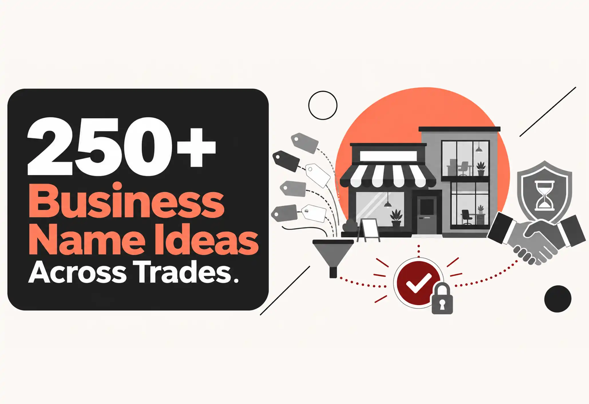 250+ Business Name Ideas Across Trades (2026)