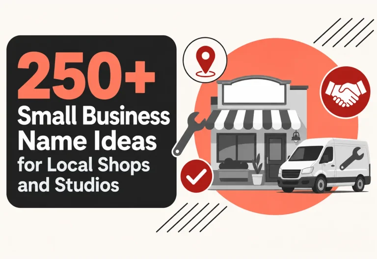 250+ Small Business Name Ideas for Local Shops and Studios (2026)