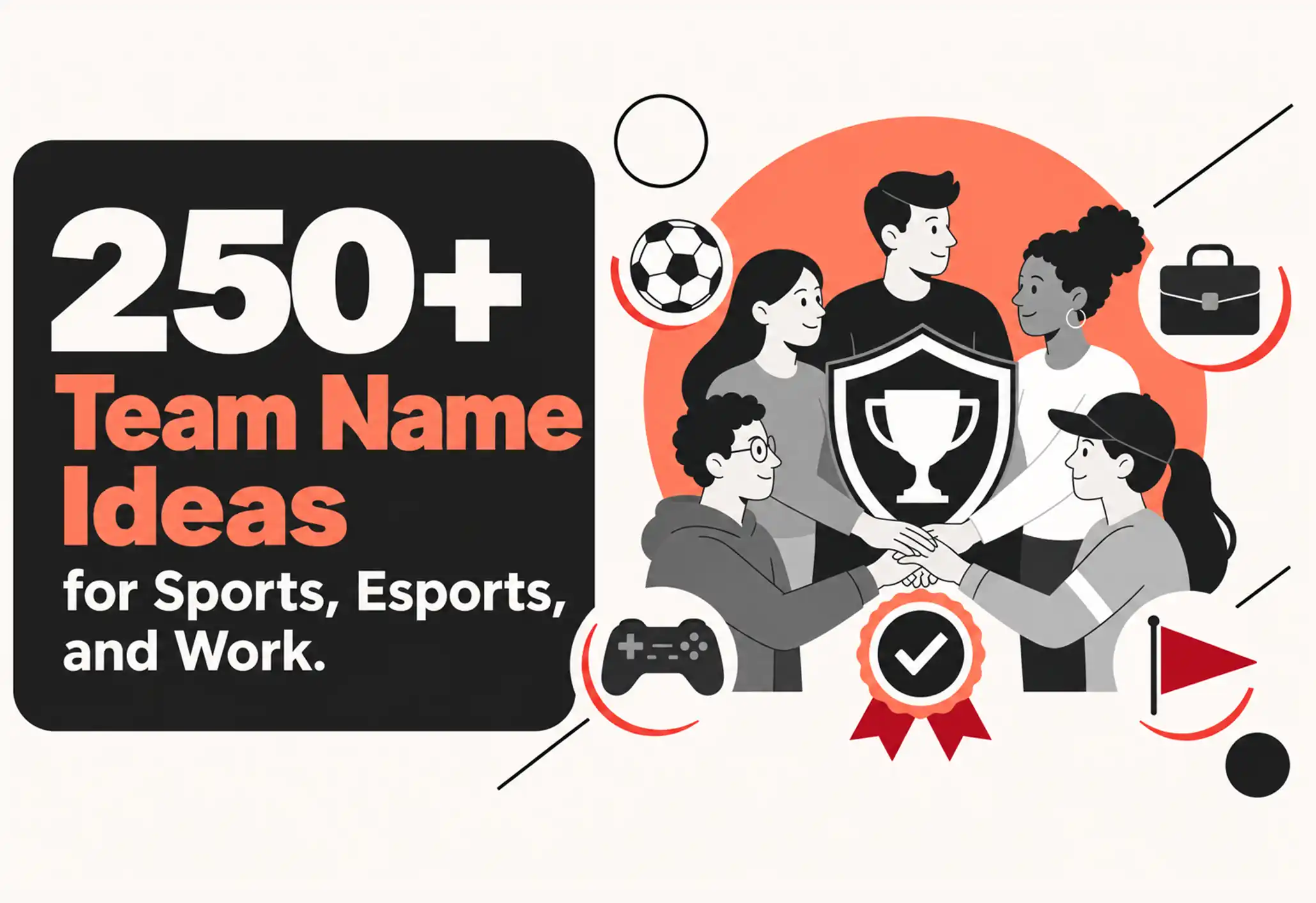250+ Team Name Ideas for Sports, Esports, and Work (2026)