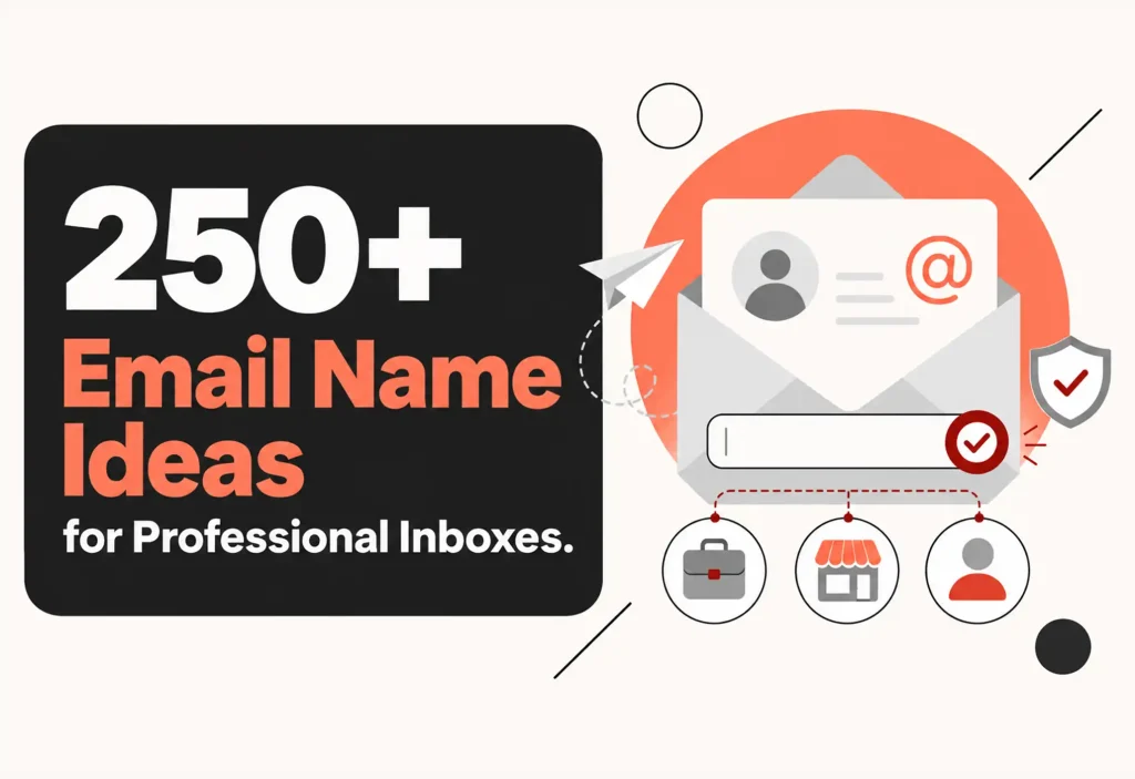 250+ Email Name Ideas for Professional Inboxes (2026)