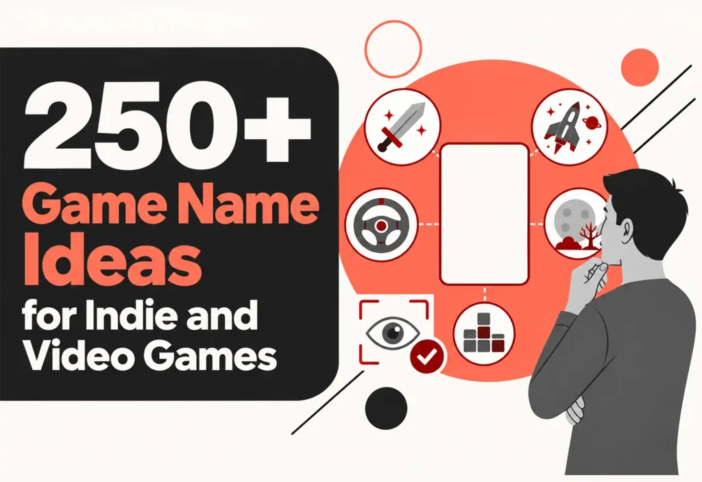 250+ Game Name Ideas for Indie and Video Games (2026)
