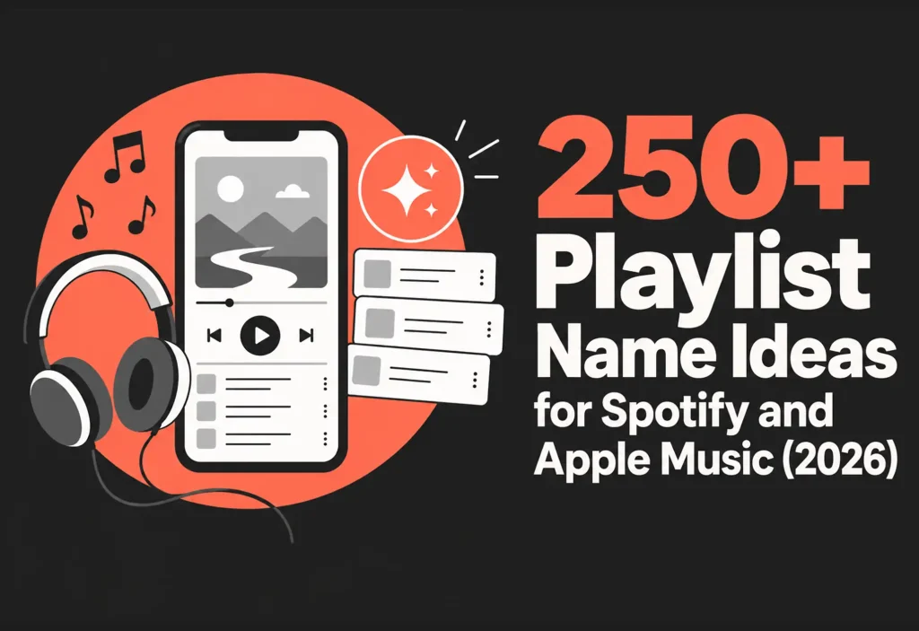 250+ Playlist Name Ideas for Spotify and Apple Music (2026)