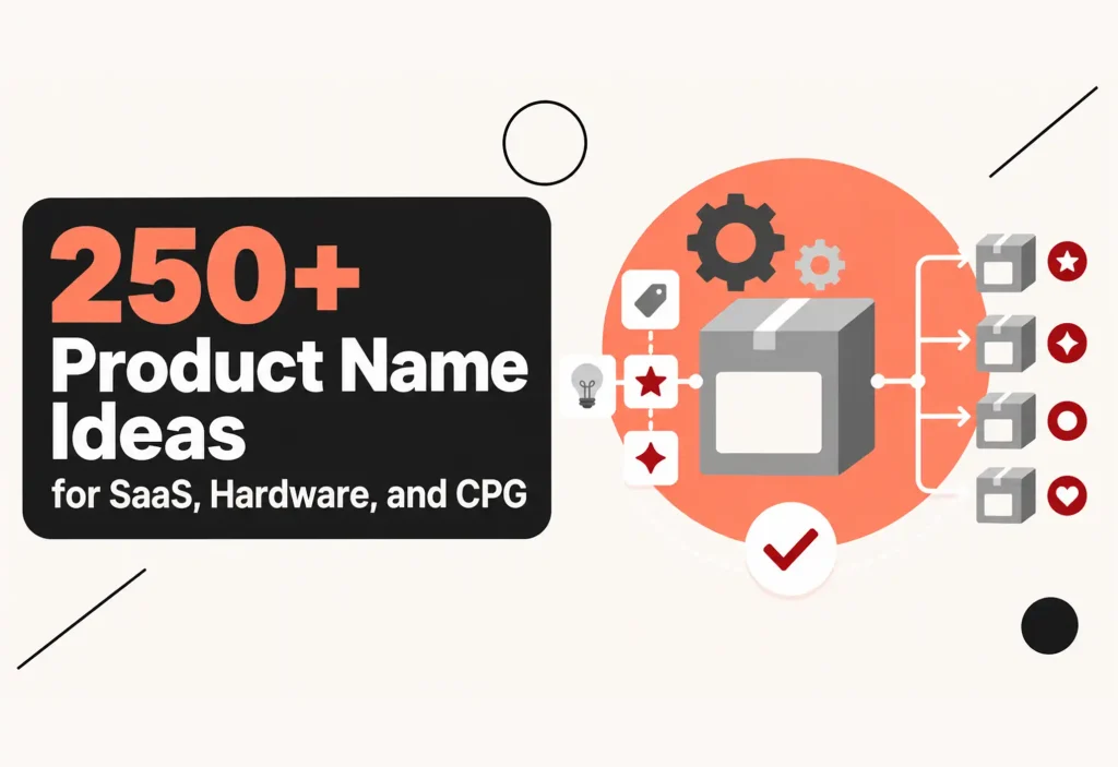 250+ Product Name Ideas for SaaS, Hardware, and CPG (2026)